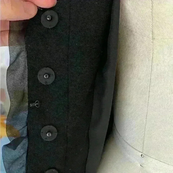 Valentino  Embellished Vintage Evening Jacket Size 8 - Picture 5 of 8